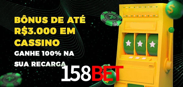 158bet melhor bônus de depósito